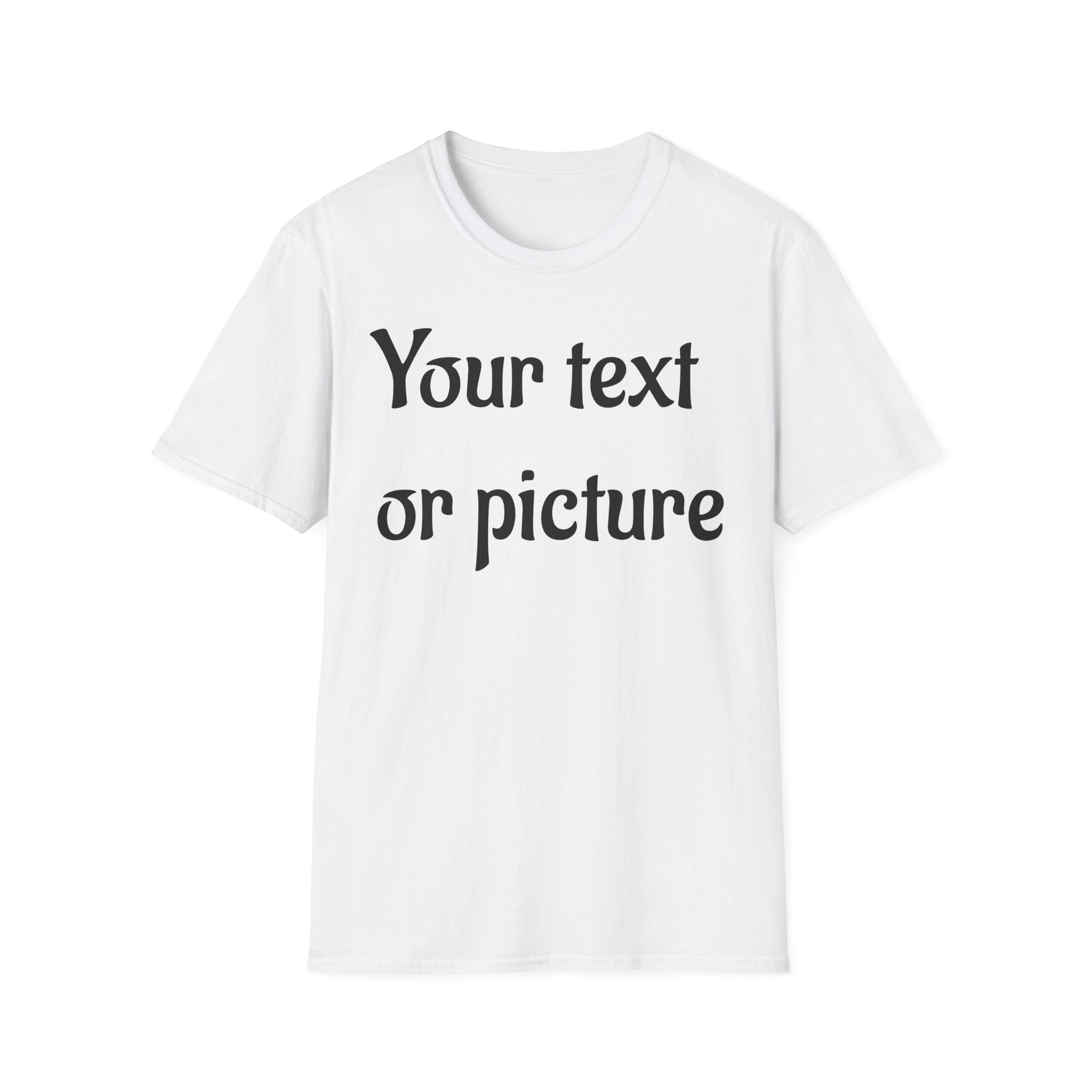Customizable Unisex Softstyle T-Shirt | Personalized Gift, Funny Tee, Family Reunion, Birthday Present, Casual Wear
