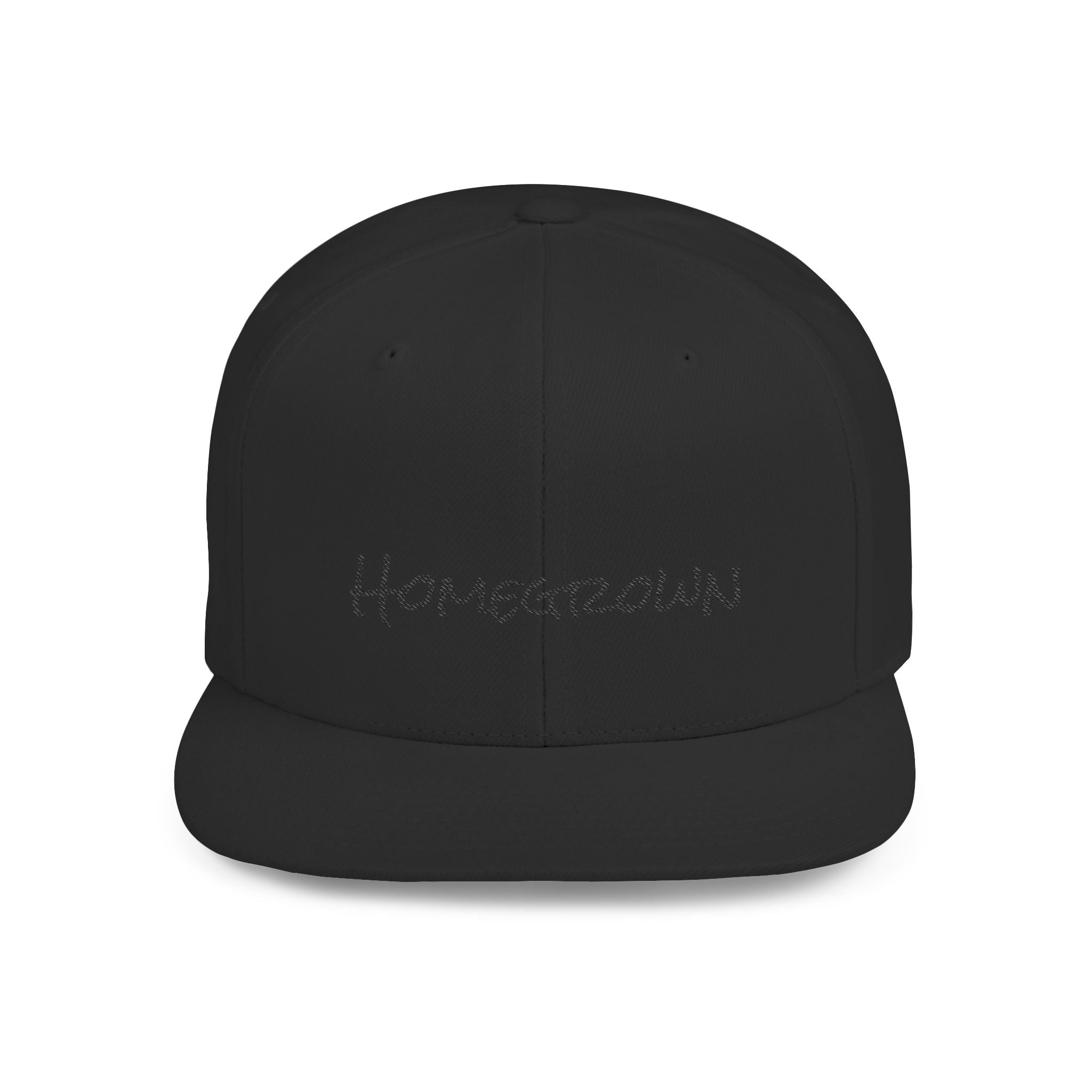 Homegrown Flat Bill Snapback Hat | Trendy Cap for Fashion Lovers | Perfect Gift for Graduations, Birthdays, and Everyday Wear