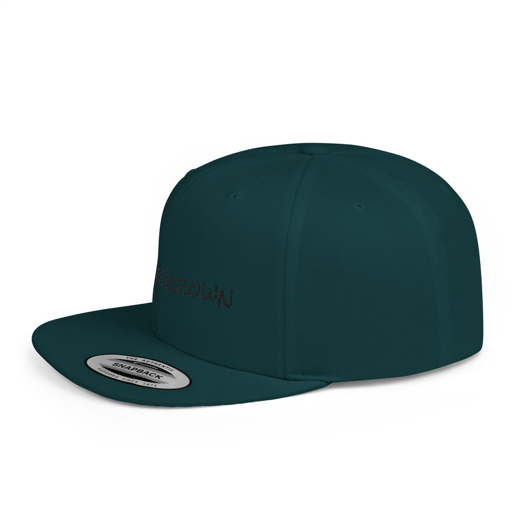 Homegrown Flat Bill Snapback Hat | Trendy Cap for Fashion Lovers | Perfect Gift for Graduations, Birthdays, and Everyday Wear