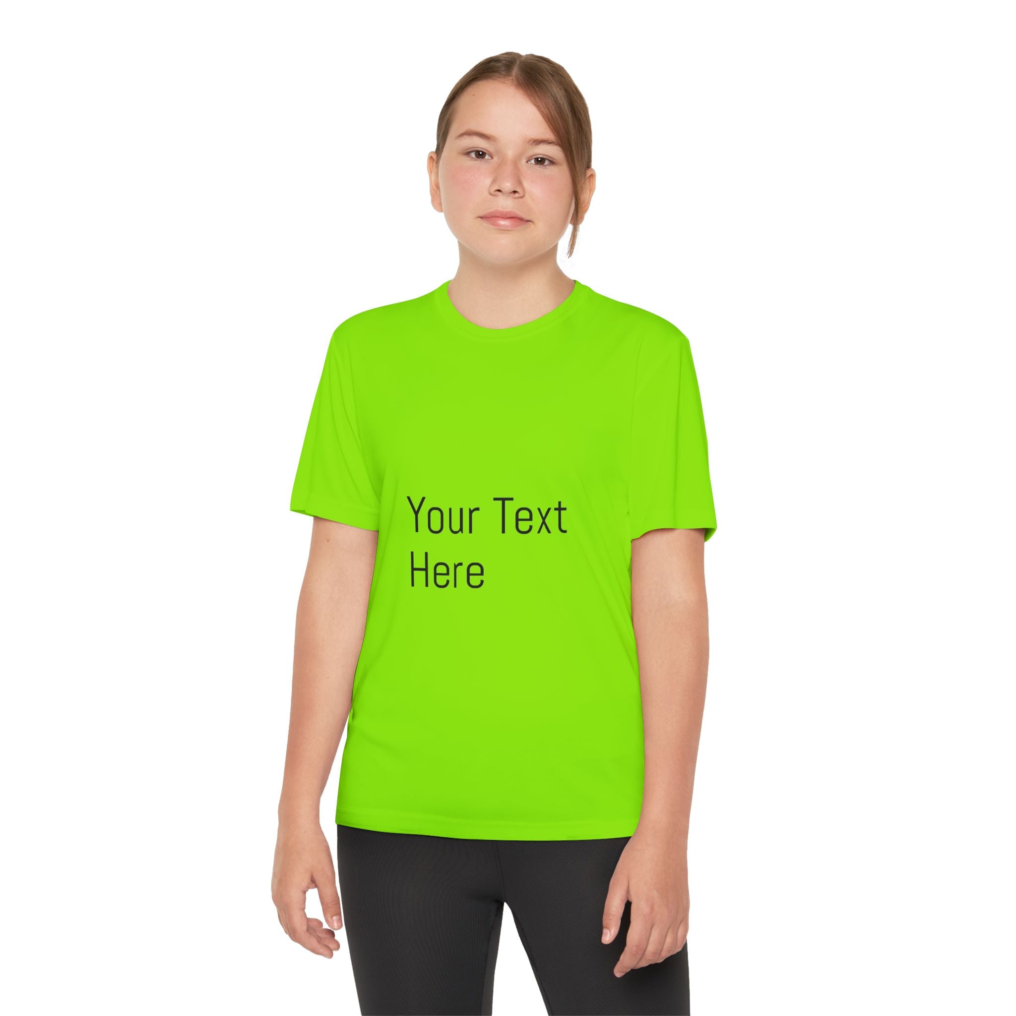 Personalized Youth Competitor Tee, Custom Sports Shirt, Kids Activewear, Birthday Gift, Team Uniform