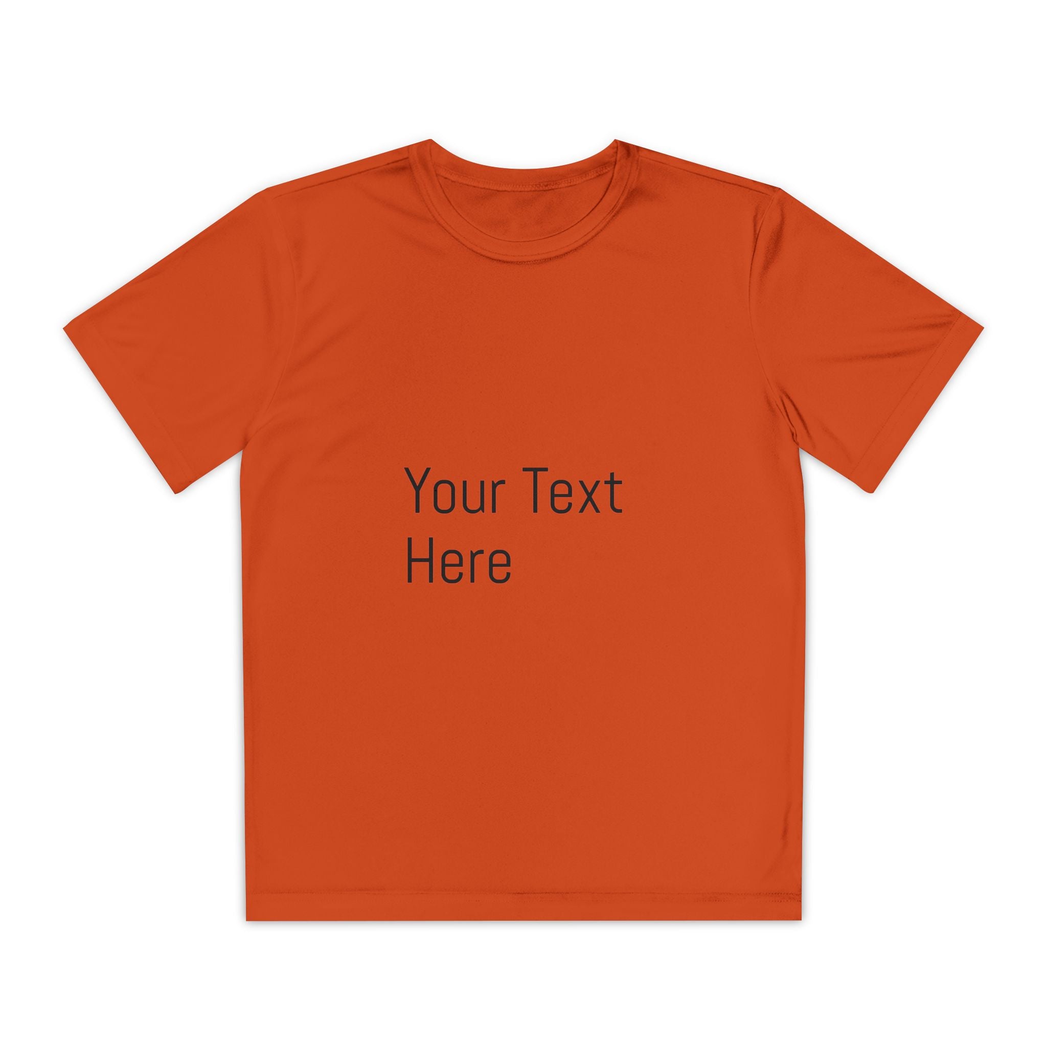 Personalized Youth Competitor Tee, Custom Sports Shirt, Kids Activewear, Birthday Gift, Team Uniform