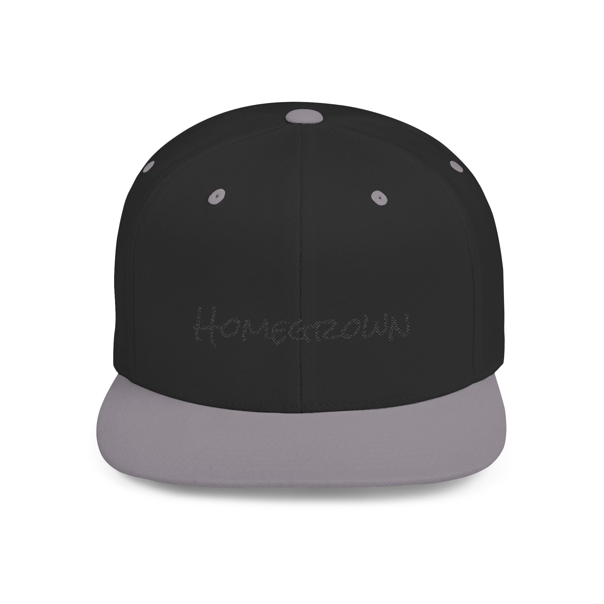 Homegrown Flat Bill Snapback Hat | Trendy Cap for Fashion Lovers | Perfect Gift for Graduations, Birthdays, and Everyday Wear