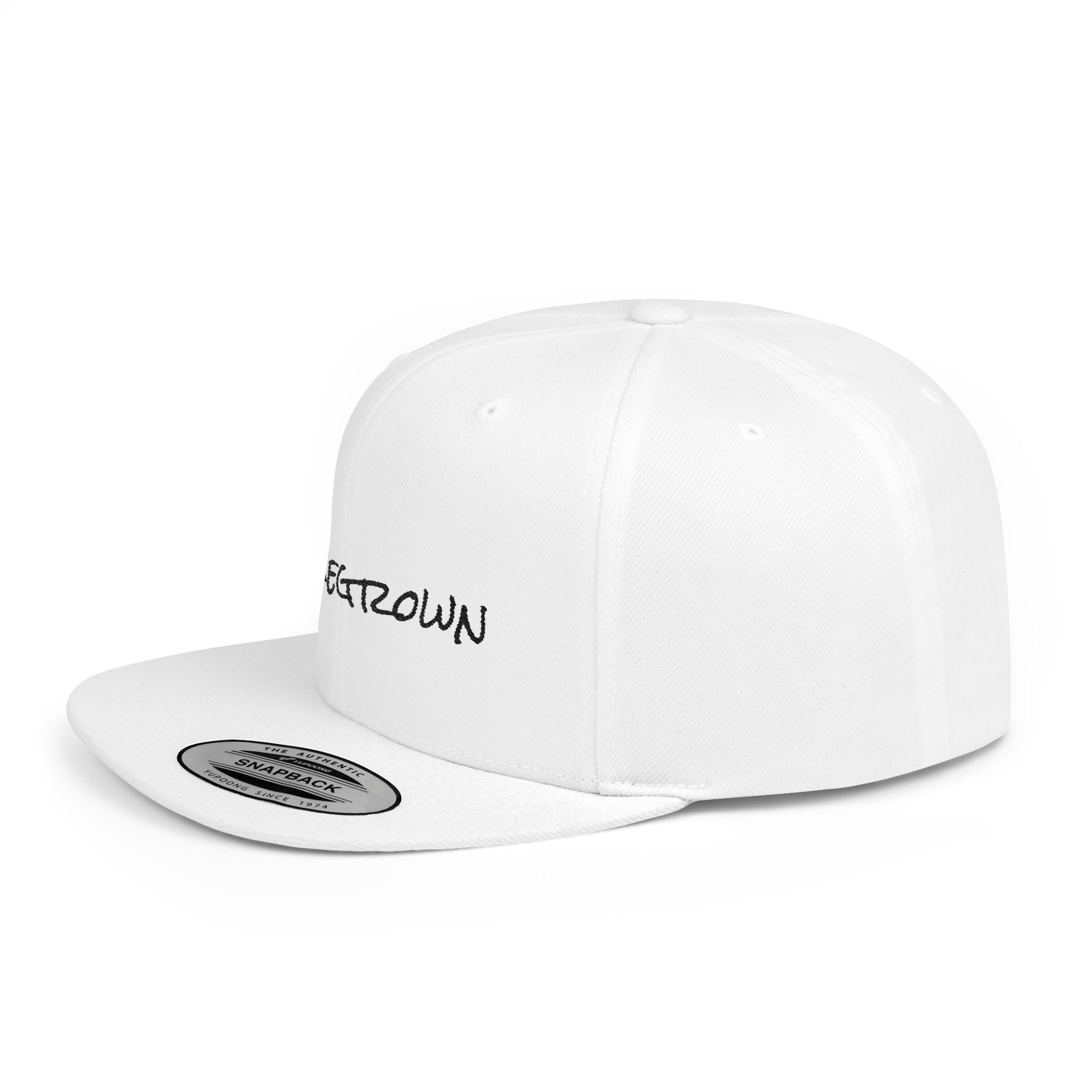Homegrown Flat Bill Snapback Hat | Trendy Cap for Fashion Lovers | Perfect Gift for Graduations, Birthdays, and Everyday Wear