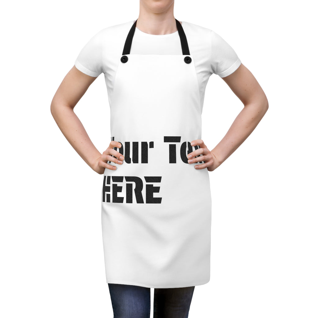 Personalized Apron with Custom Text - Fun Gift for Chefs, Home Cooks, Baking Enthusiasts, Kitchen Decor, Holiday Gifts