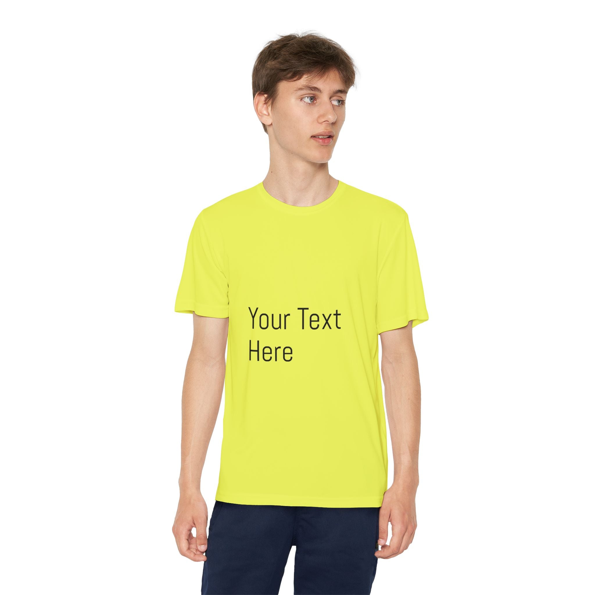 Personalized Youth Competitor Tee, Custom Sports Shirt, Kids Activewear, Birthday Gift, Team Uniform