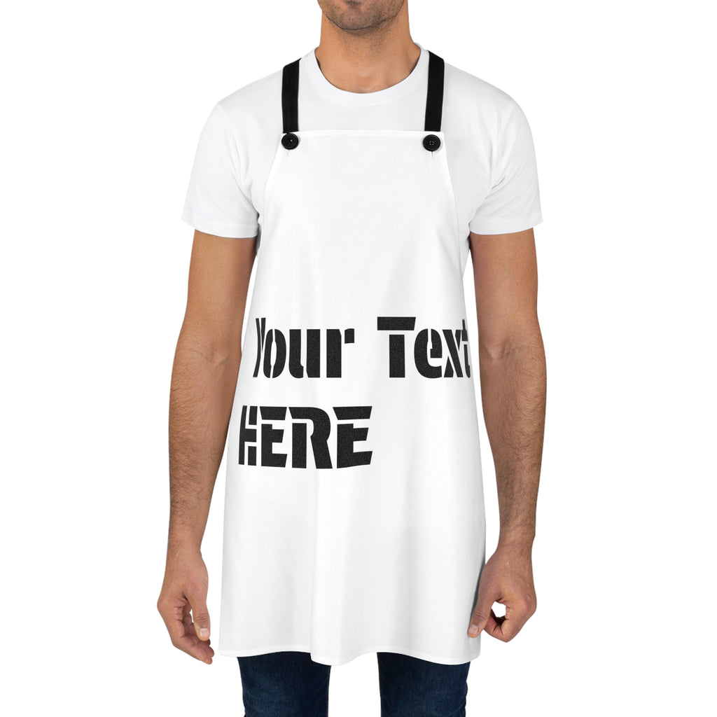 Personalized Apron with Custom Text - Fun Gift for Chefs, Home Cooks, Baking Enthusiasts, Kitchen Decor, Holiday Gifts