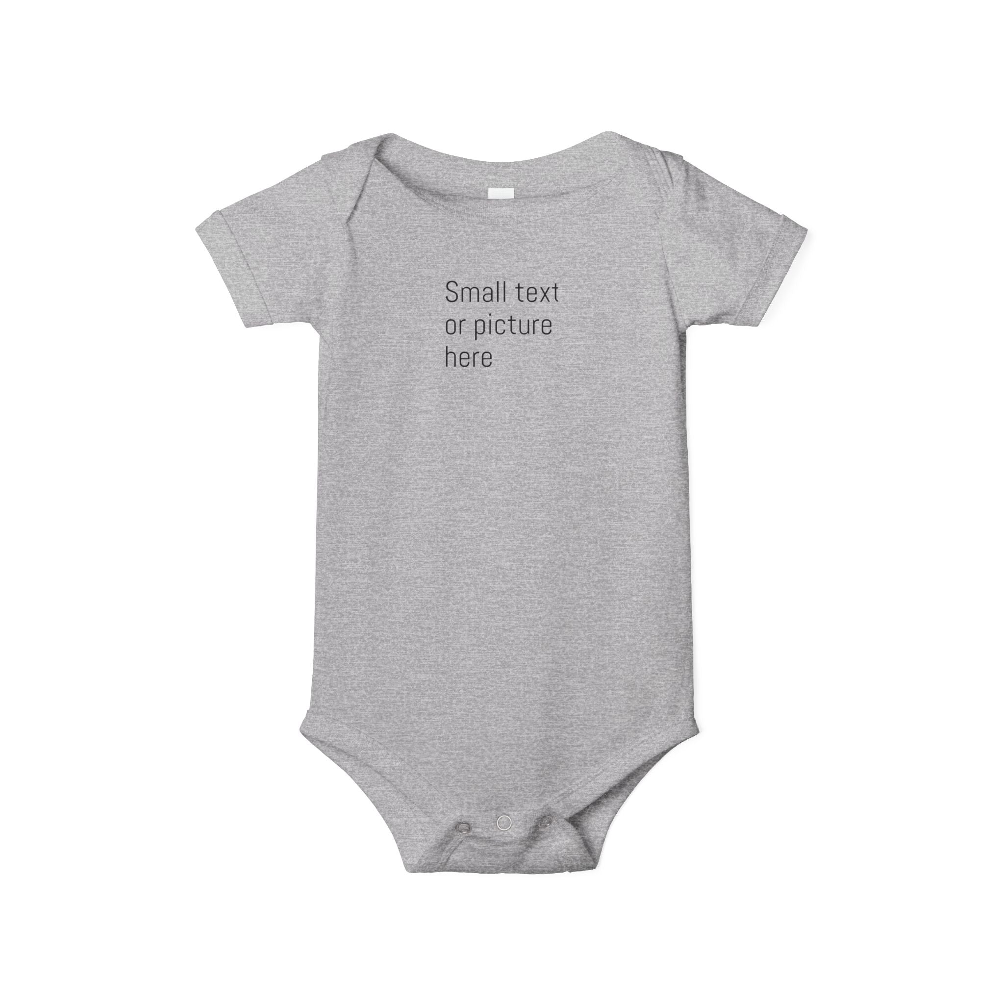 Customizable Infant Jersey One Piece, Baby Shower Gift, Cute Baby Outfit, Personalized Onesie, Newborn Clothing, Special Occasion Apparel