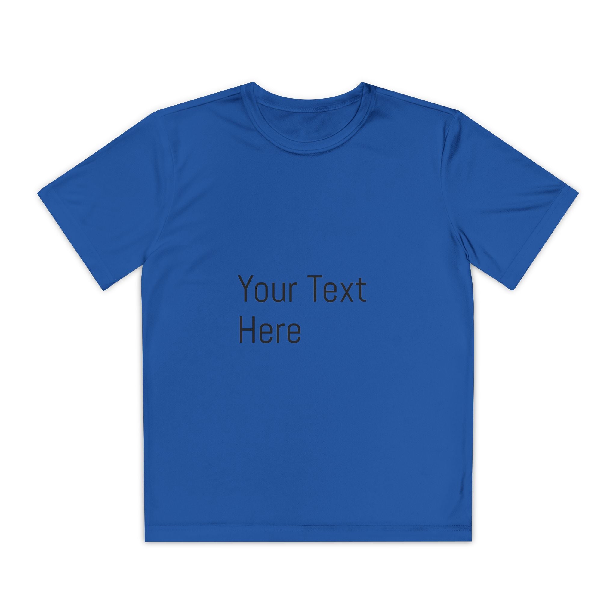 Personalized Youth Competitor Tee, Custom Sports Shirt, Kids Activewear, Birthday Gift, Team Uniform