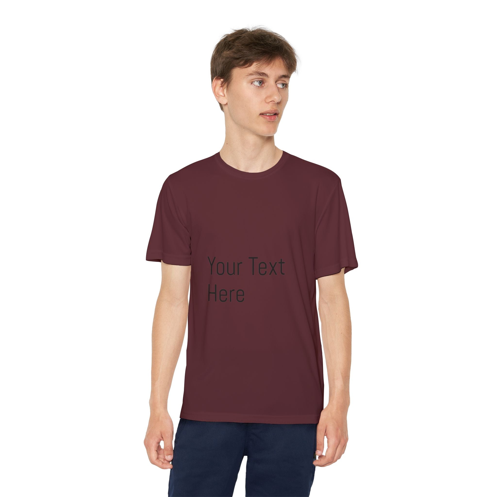 Personalized Youth Competitor Tee, Custom Sports Shirt, Kids Activewear, Birthday Gift, Team Uniform