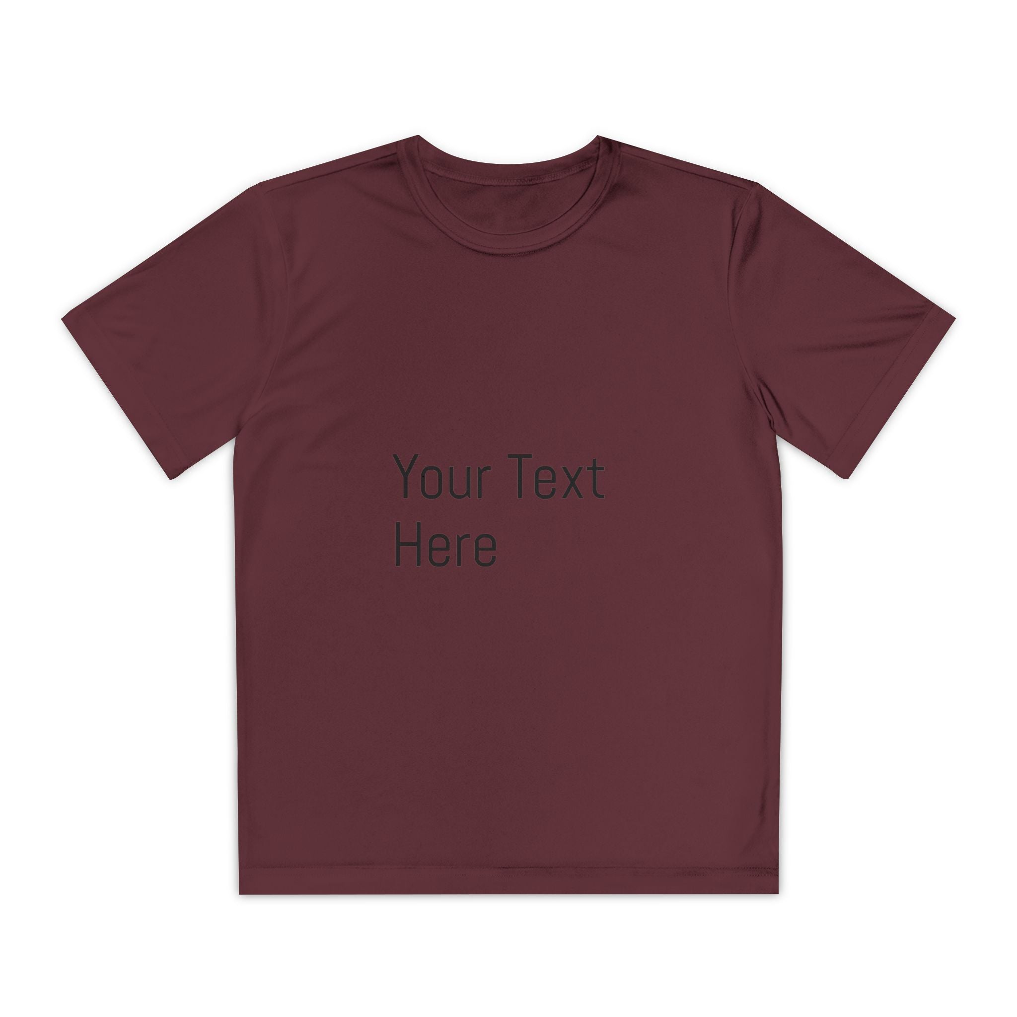 Personalized Youth Competitor Tee, Custom Sports Shirt, Kids Activewear, Birthday Gift, Team Uniform