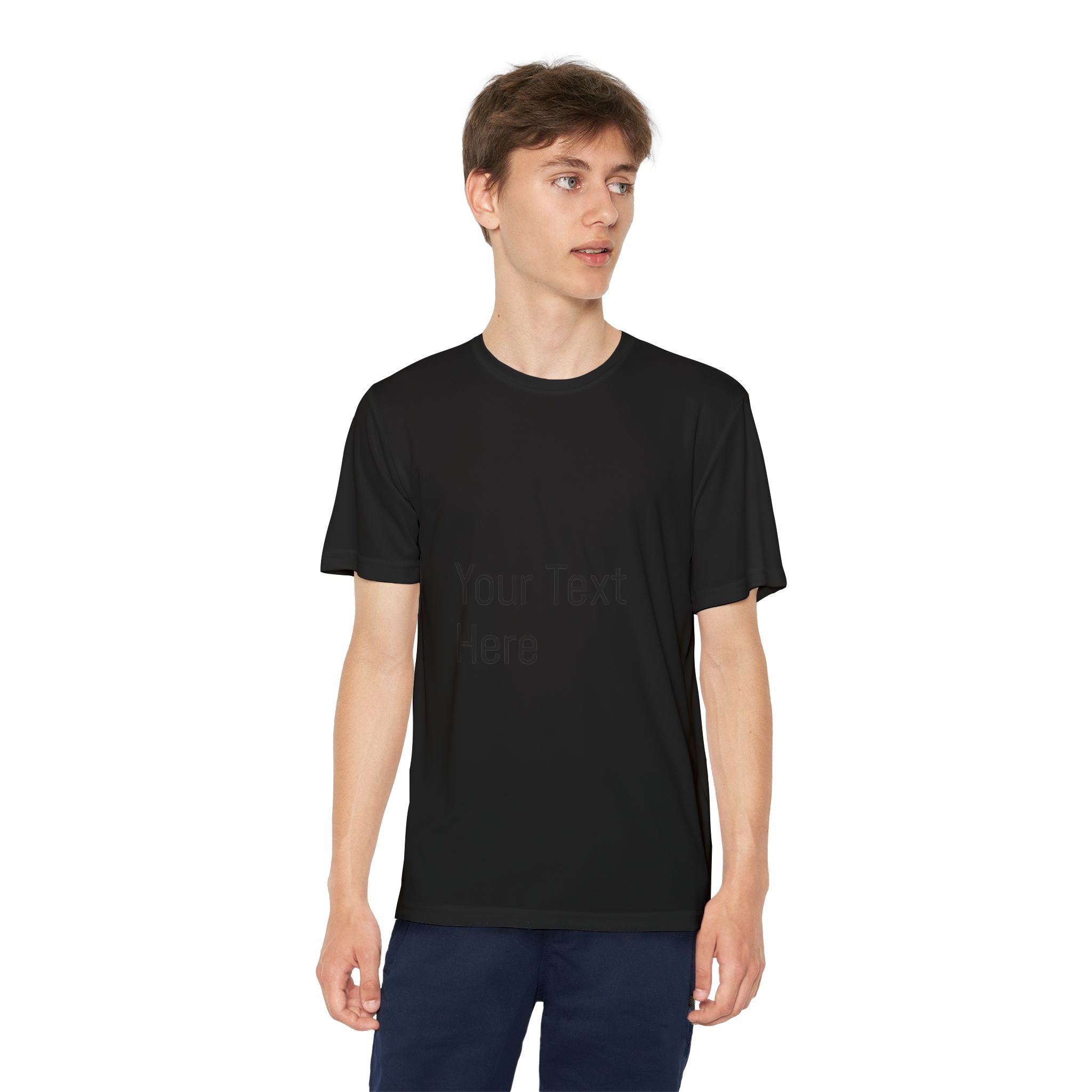 Personalized Youth Competitor Tee, Custom Sports Shirt, Kids Activewear, Birthday Gift, Team Uniform