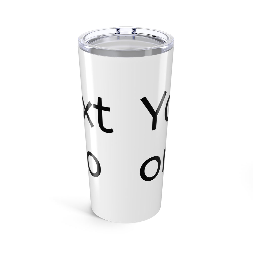 Personalized Tumbler with Custom Text - Ideal for Gifts, Travel Mugs, Coffee Lovers, Birthday & Wedding Celebrations