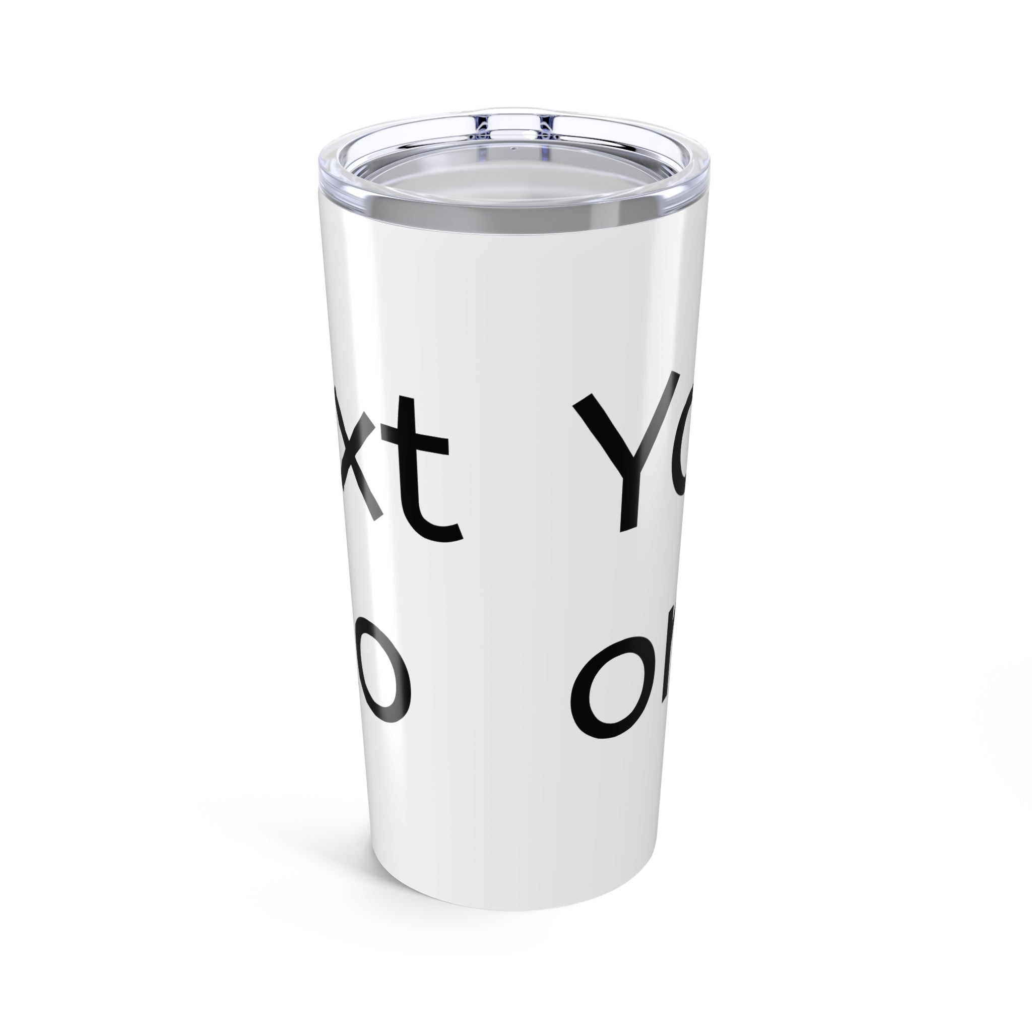 Personalized Tumbler with Custom Text - Ideal for Gifts, Travel Mugs, Coffee Lovers, Birthday & Wedding Celebrations