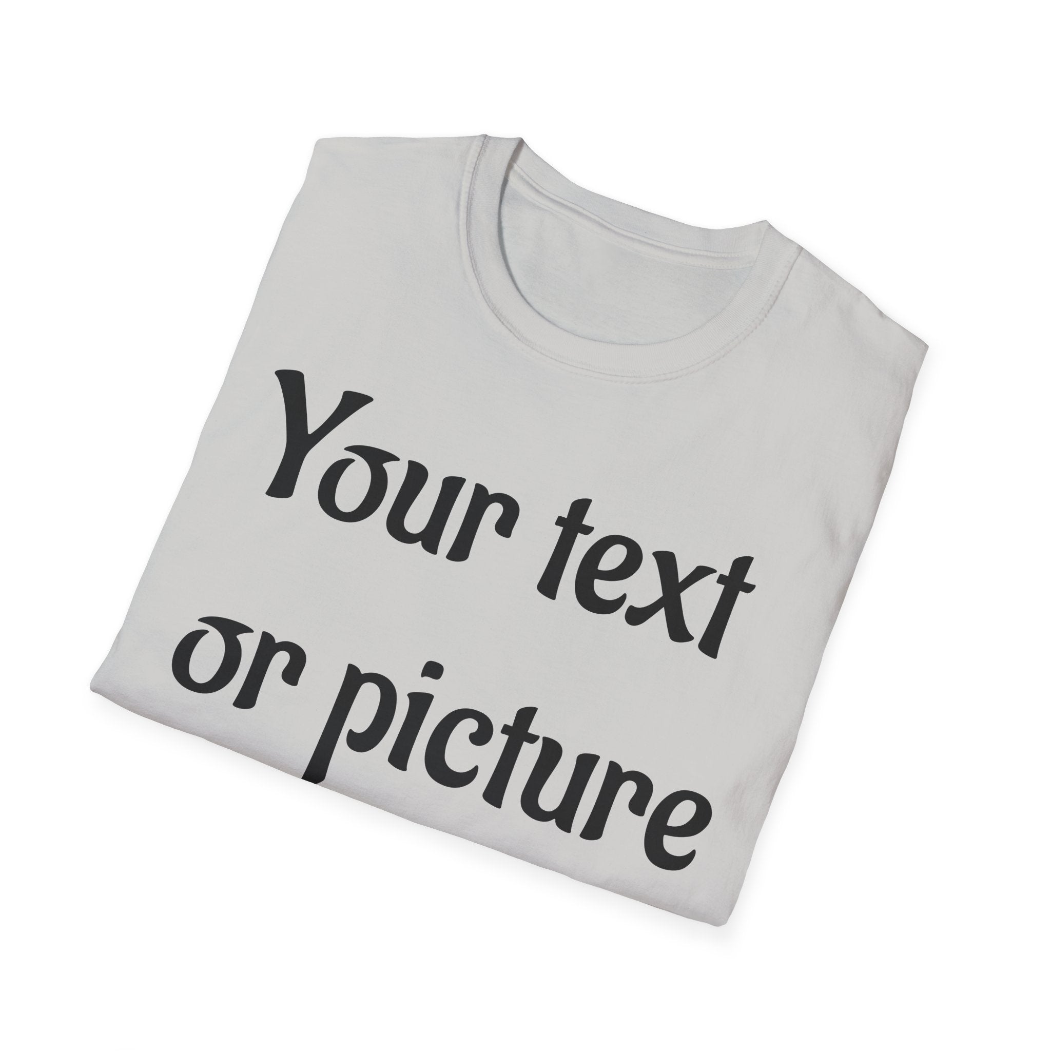 Customizable Unisex Softstyle T-Shirt | Personalized Gift, Funny Tee, Family Reunion, Birthday Present, Casual Wear