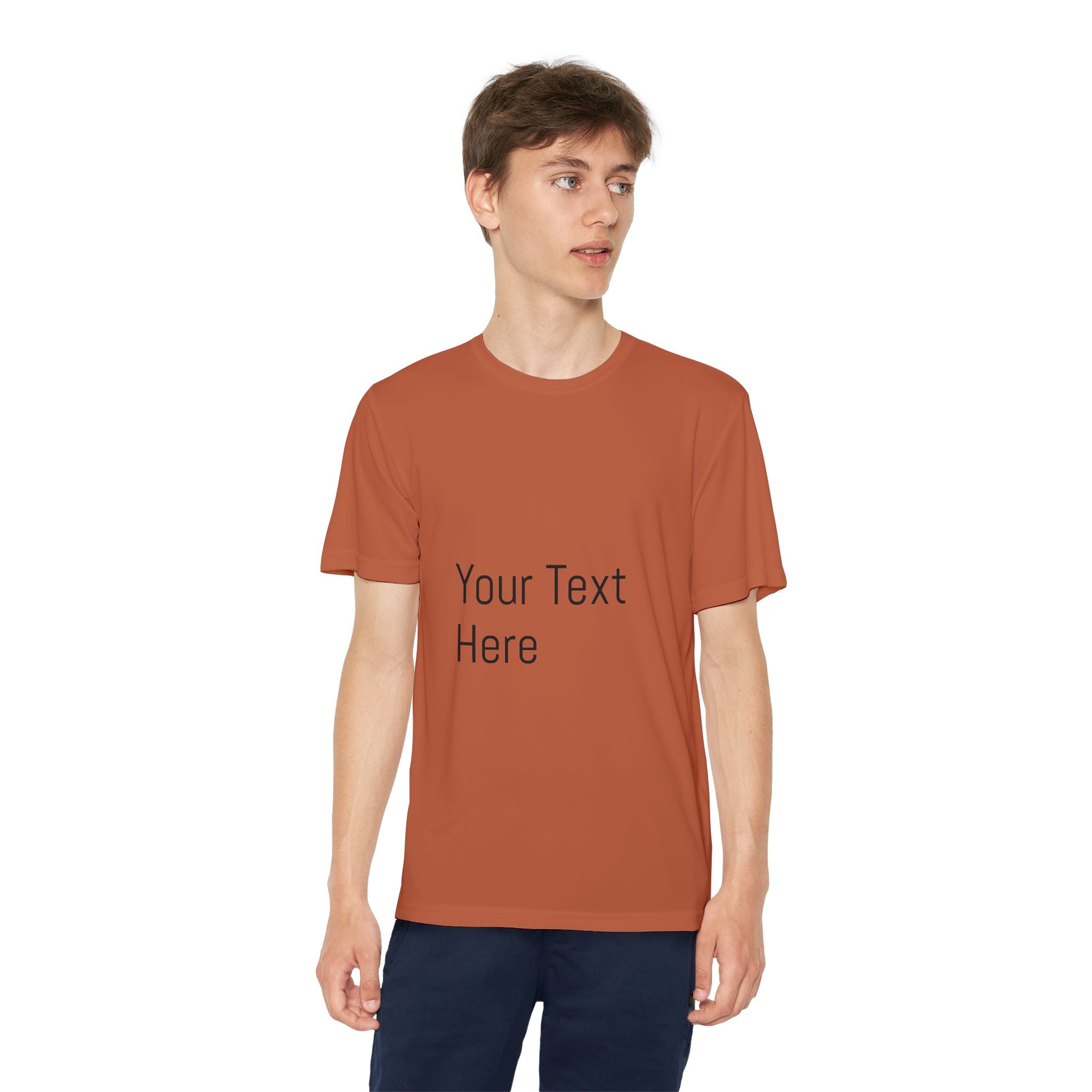 Personalized Youth Competitor Tee, Custom Sports Shirt, Kids Activewear, Birthday Gift, Team Uniform