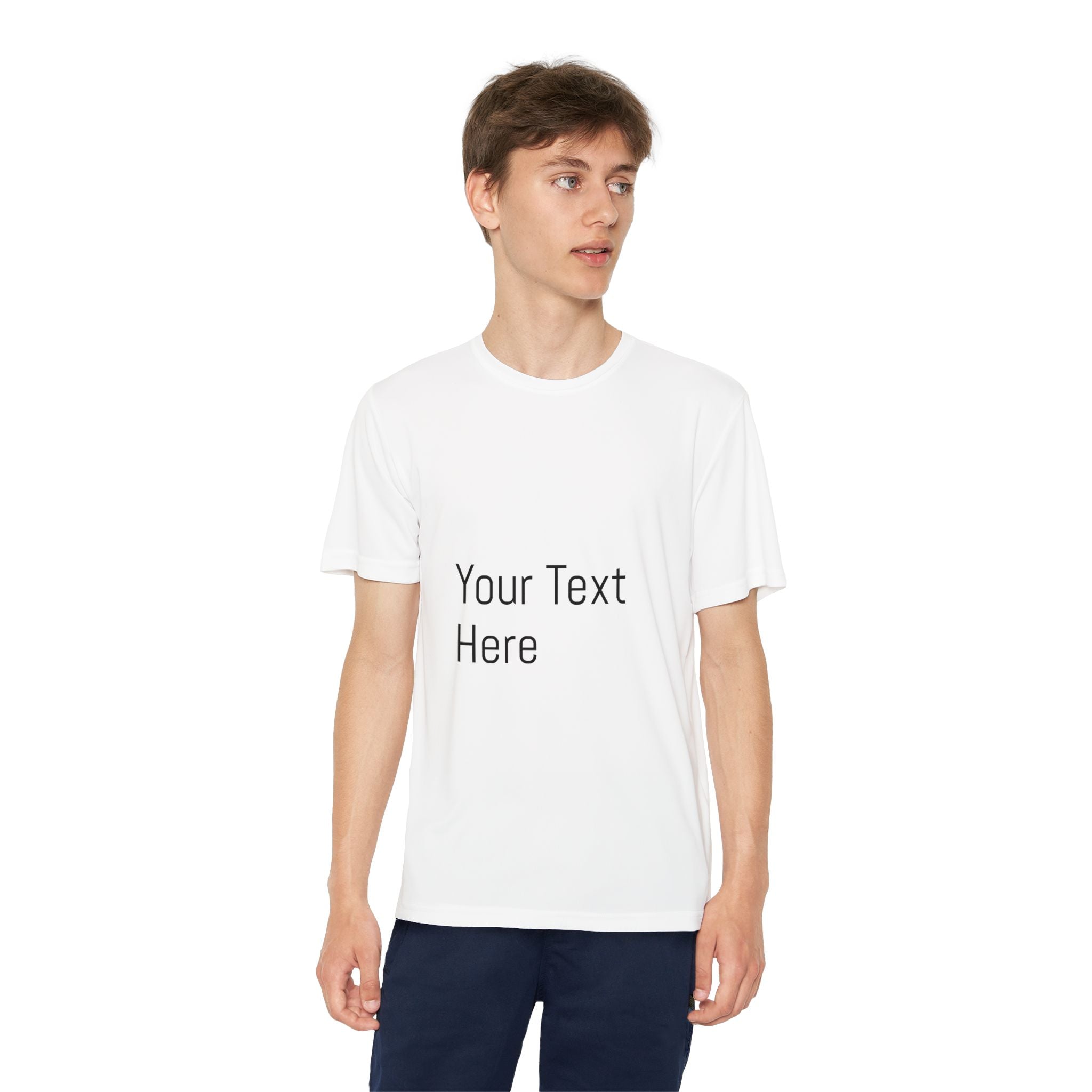 Personalized Youth Competitor Tee, Custom Sports Shirt, Kids Activewear, Birthday Gift, Team Uniform