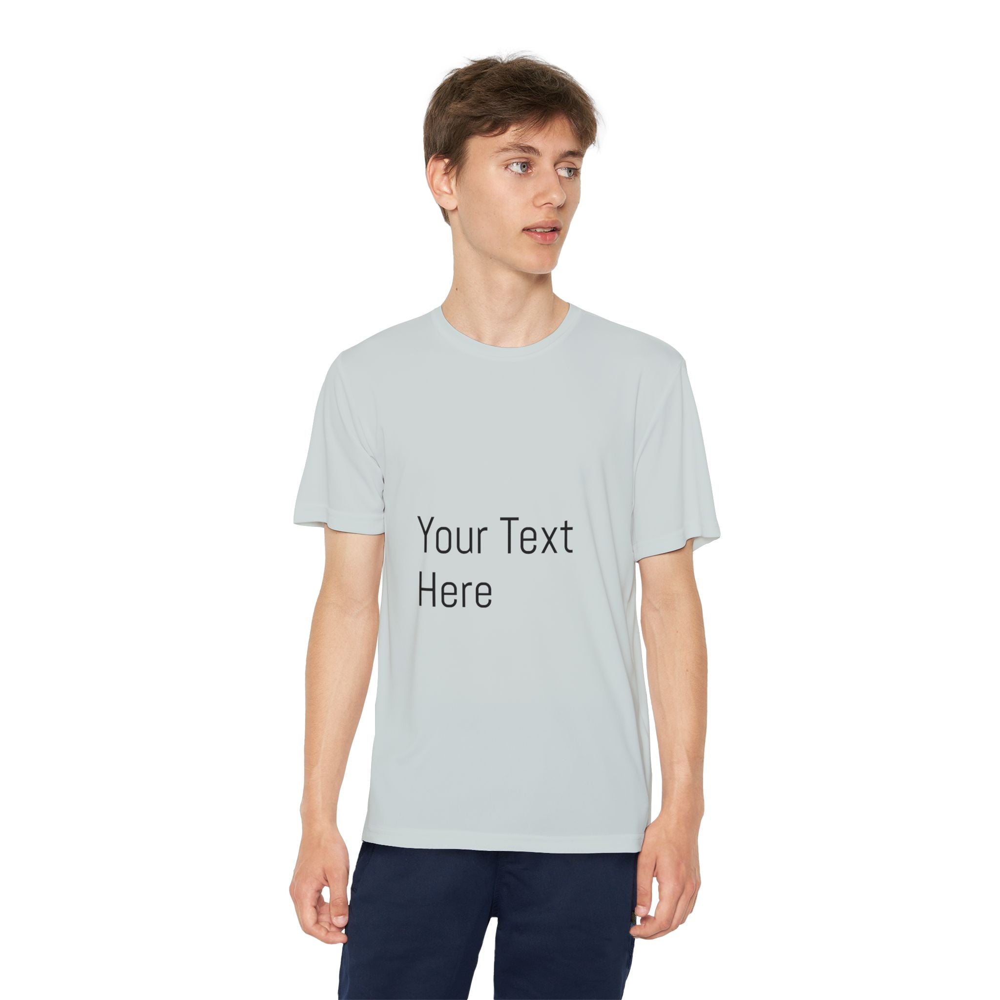 Personalized Youth Competitor Tee, Custom Sports Shirt, Kids Activewear, Birthday Gift, Team Uniform