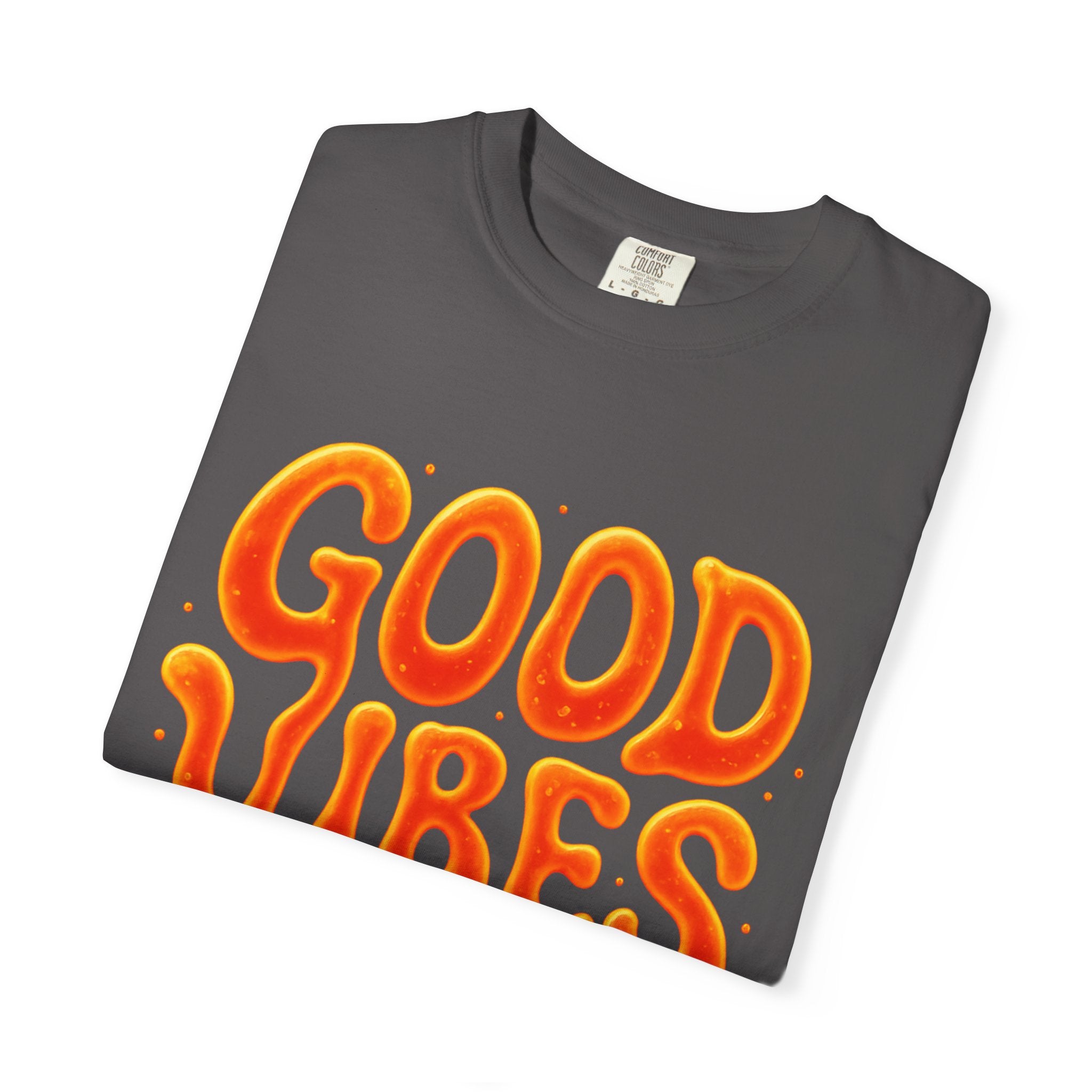 Good Vibes Only Unisex Garment-Dyed T-Shirt, Casual Wear, Positive Energy, Gift for Friends, Summer Wardrobe, Festival Apparel