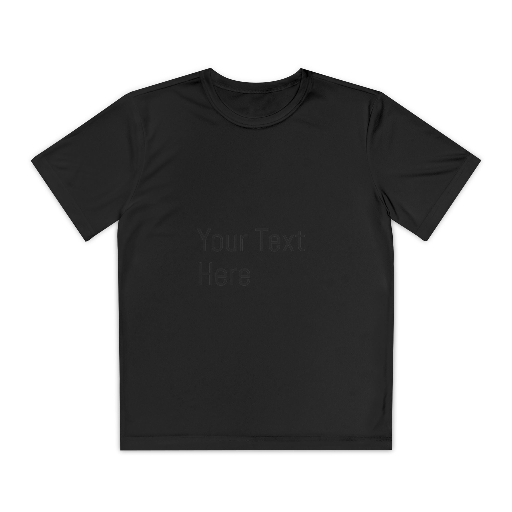Personalized Youth Competitor Tee, Custom Sports Shirt, Kids Activewear, Birthday Gift, Team Uniform