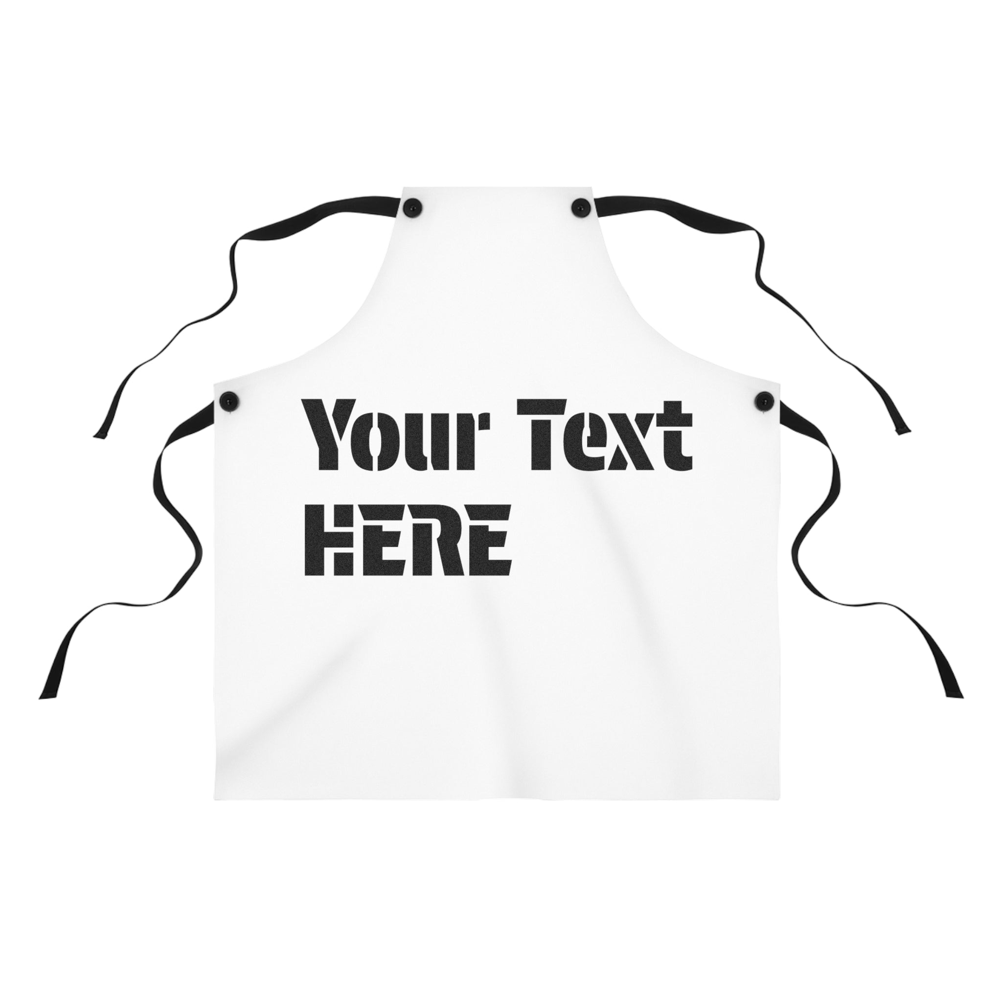 Personalized Apron with Custom Text - Fun Gift for Chefs, Home Cooks, Baking Enthusiasts, Kitchen Decor, Holiday Gifts