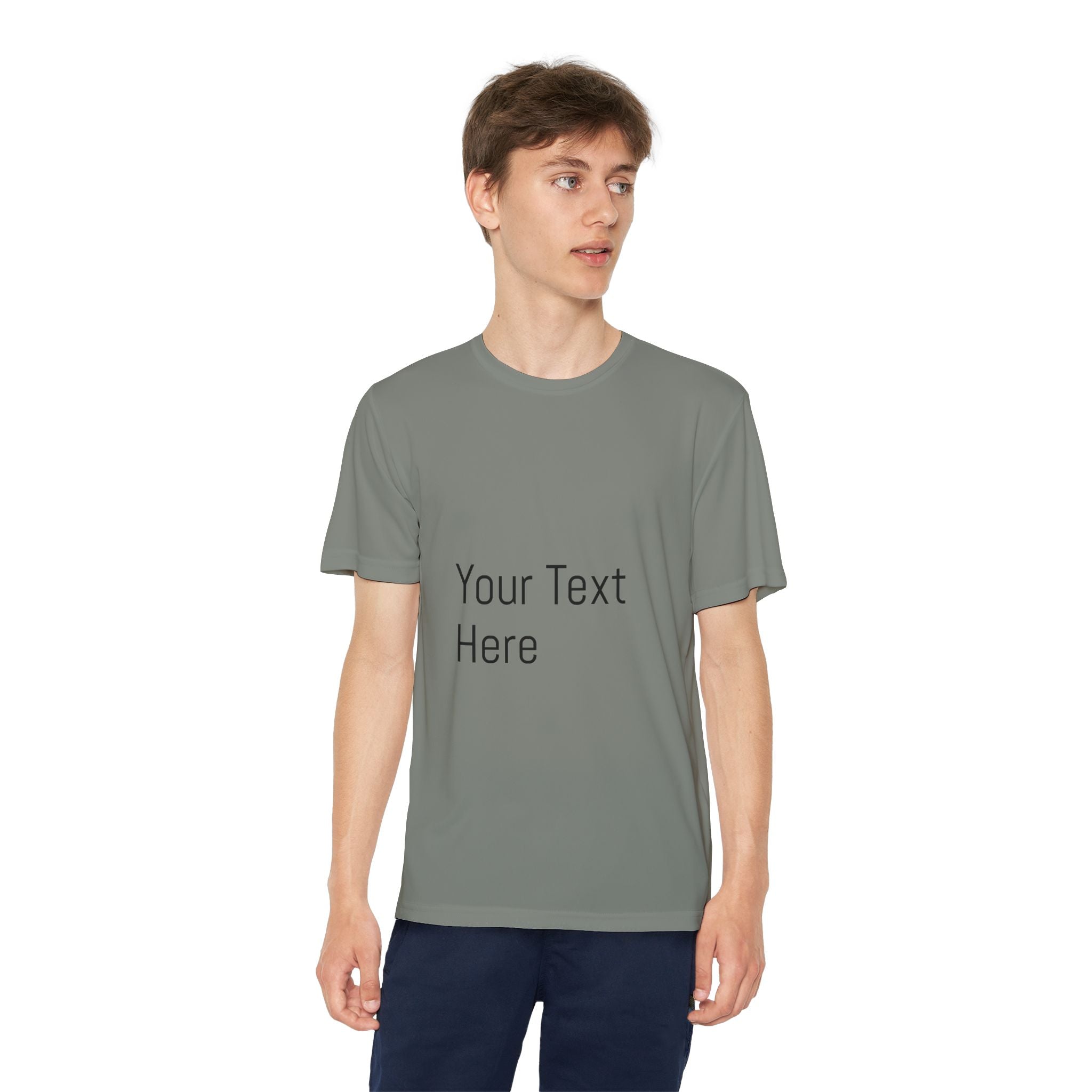 Personalized Youth Competitor Tee, Custom Sports Shirt, Kids Activewear, Birthday Gift, Team Uniform