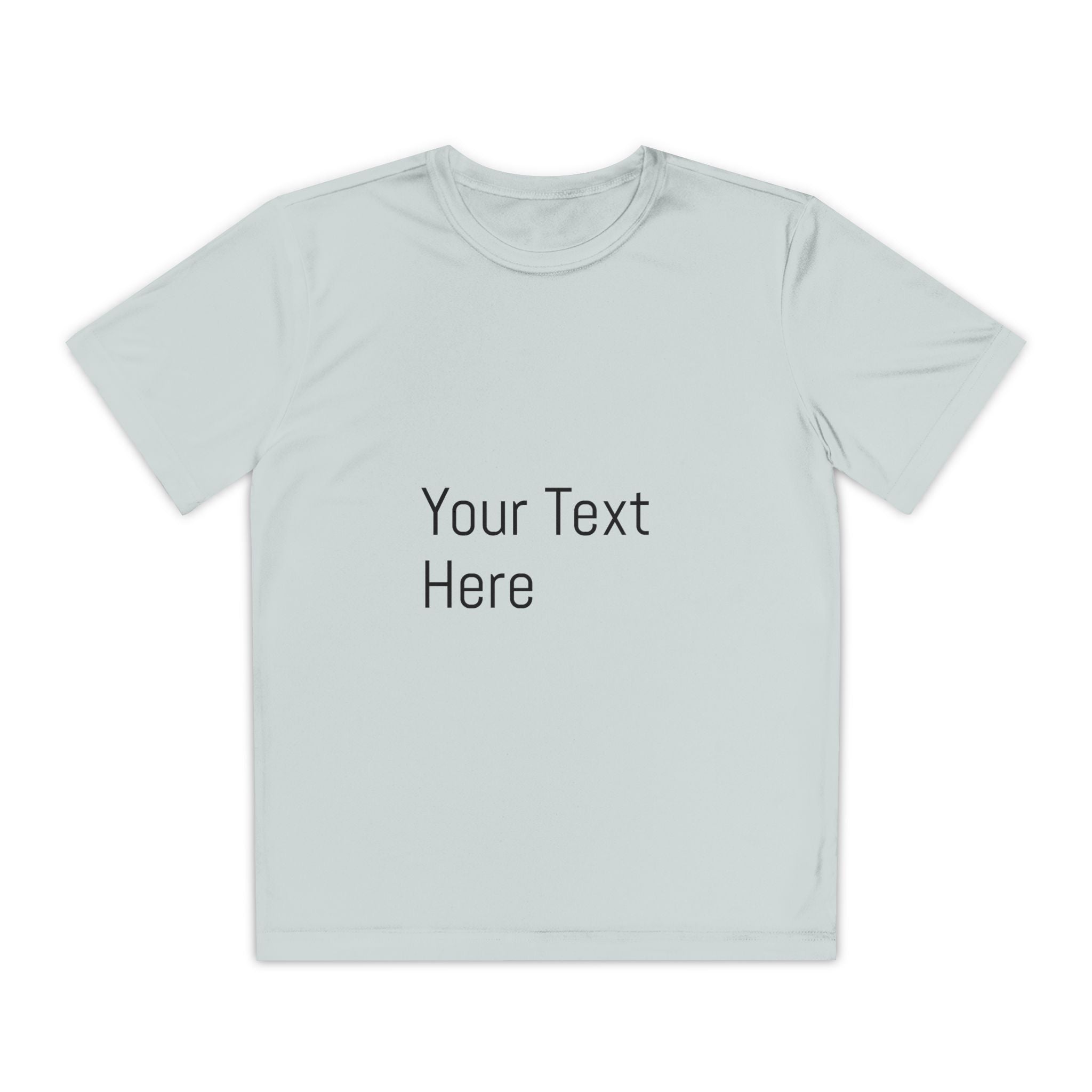Personalized Youth Competitor Tee, Custom Sports Shirt, Kids Activewear, Birthday Gift, Team Uniform