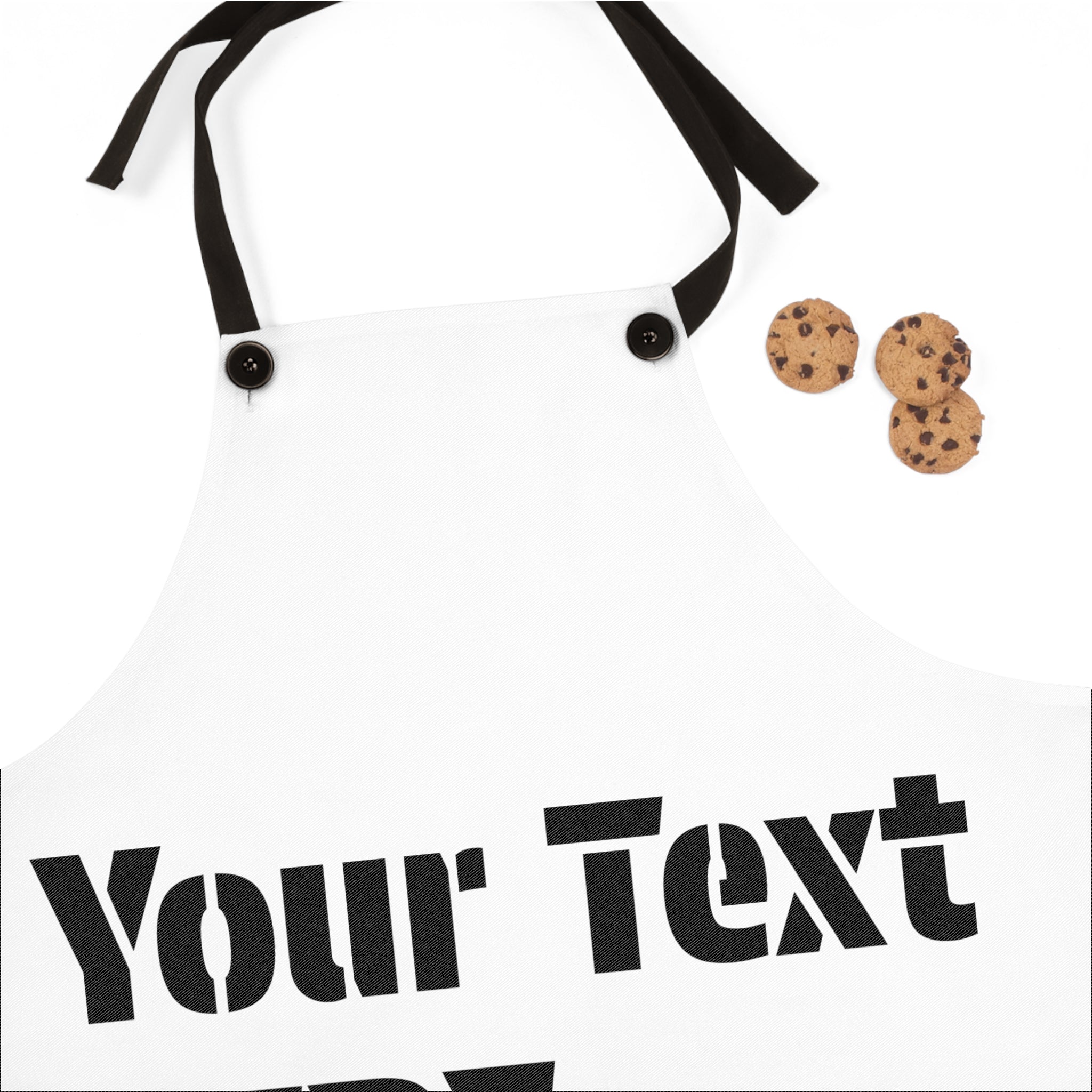 Personalized Apron with Custom Text - Fun Gift for Chefs, Home Cooks, Baking Enthusiasts, Kitchen Decor, Holiday Gifts