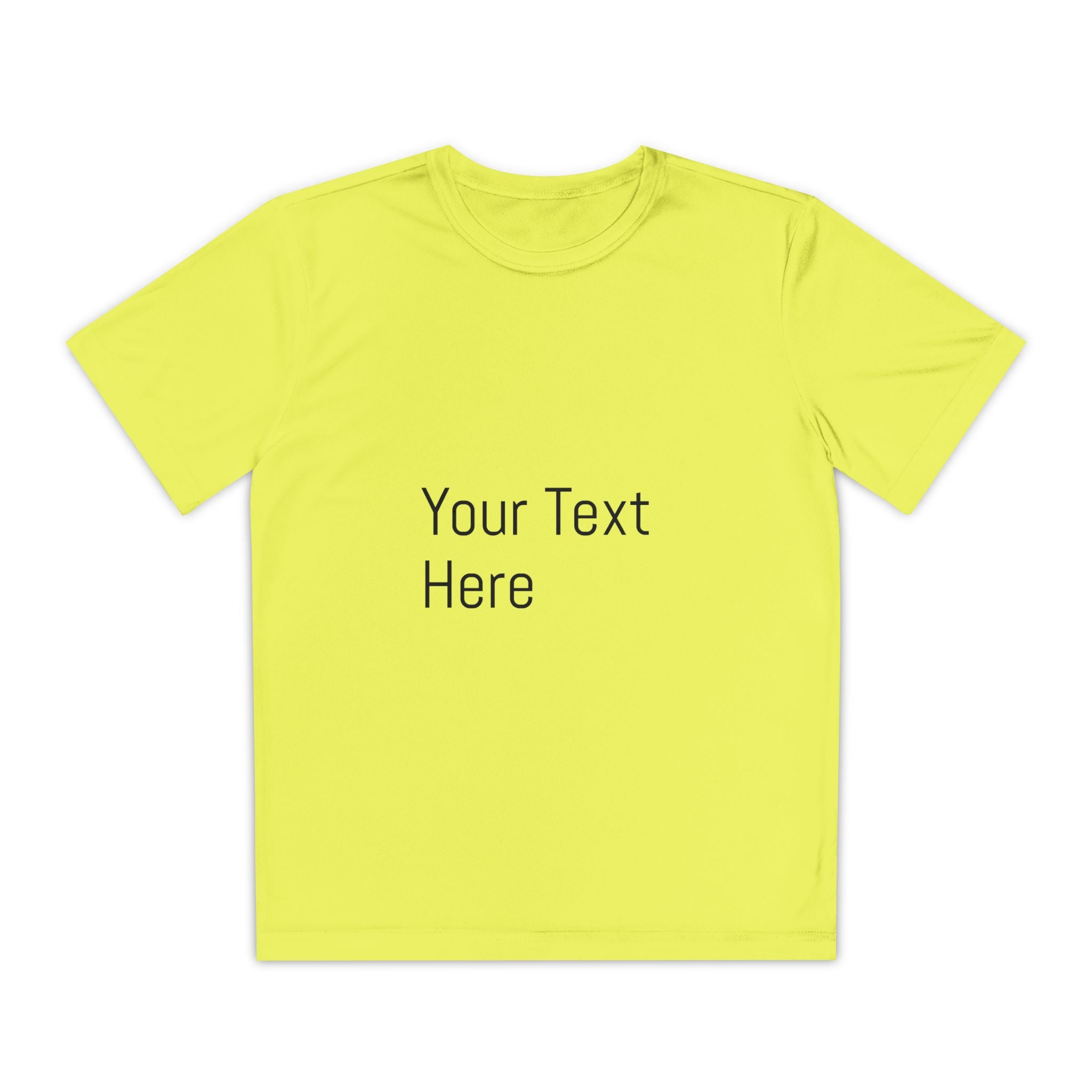 Personalized Youth Competitor Tee, Custom Sports Shirt, Kids Activewear, Birthday Gift, Team Uniform