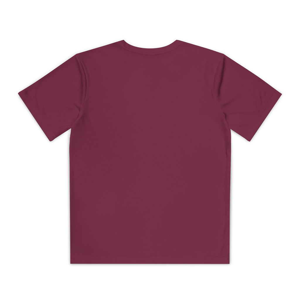 Personalized Youth Competitor Tee, Custom Sports Shirt, Kids Activewear, Birthday Gift, Team Uniform
