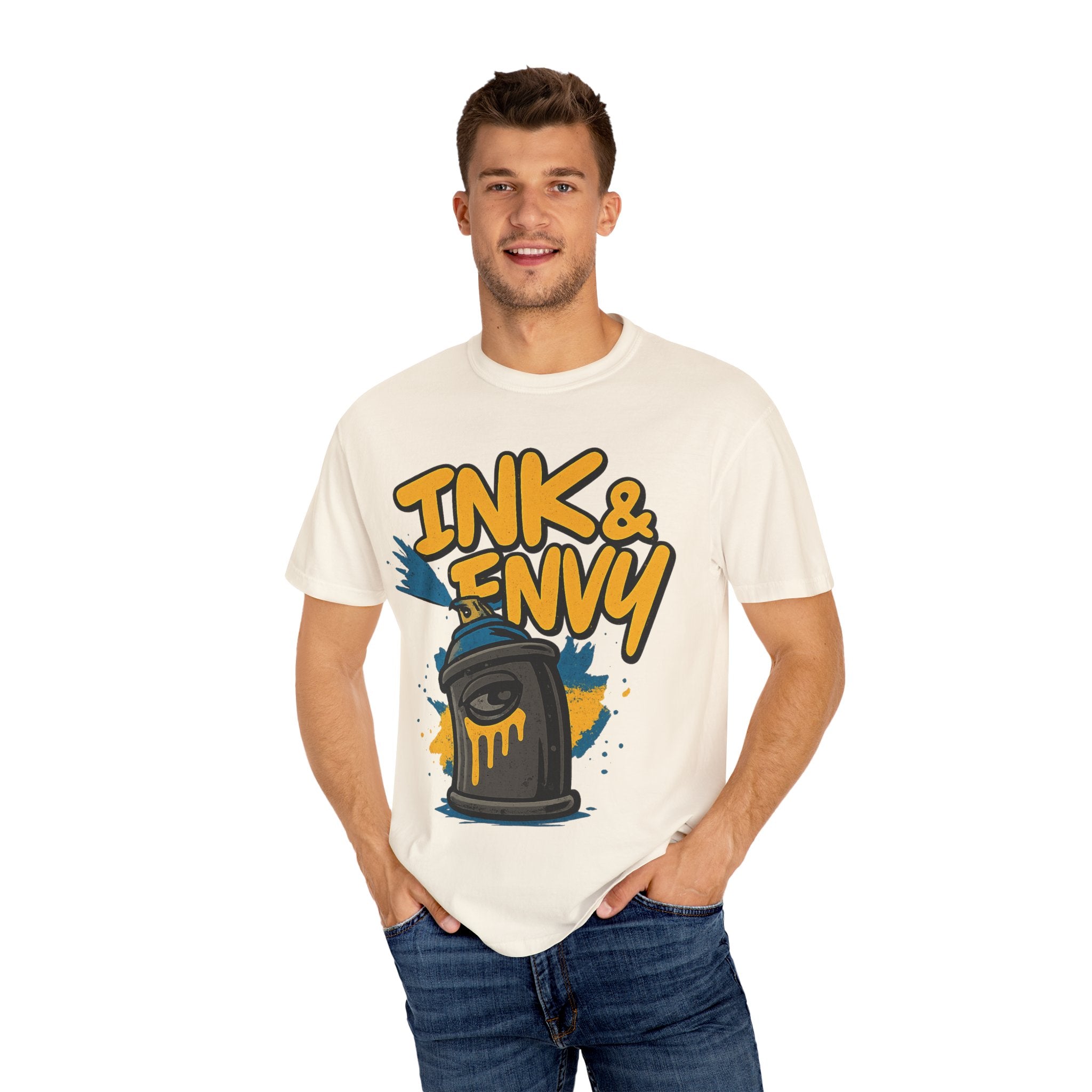 Graffiti-Inspired Unisex T-Shirt, Urban Streetwear Tee, Gift for Art Lovers, Casual Wear, Graphic Tee for Creativity