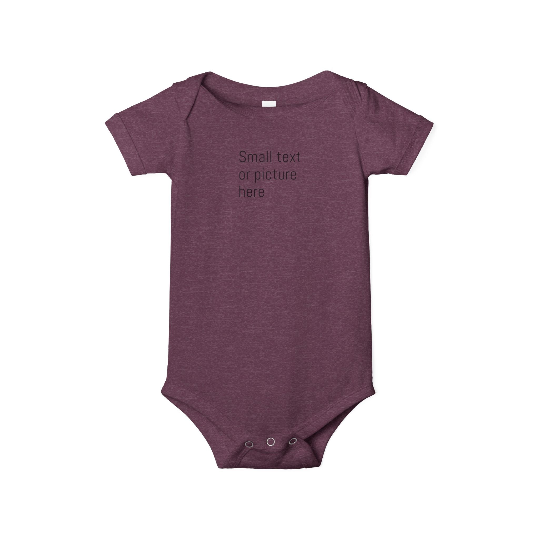 Customizable Infant Jersey One Piece, Baby Shower Gift, Cute Baby Outfit, Personalized Onesie, Newborn Clothing, Special Occasion Apparel