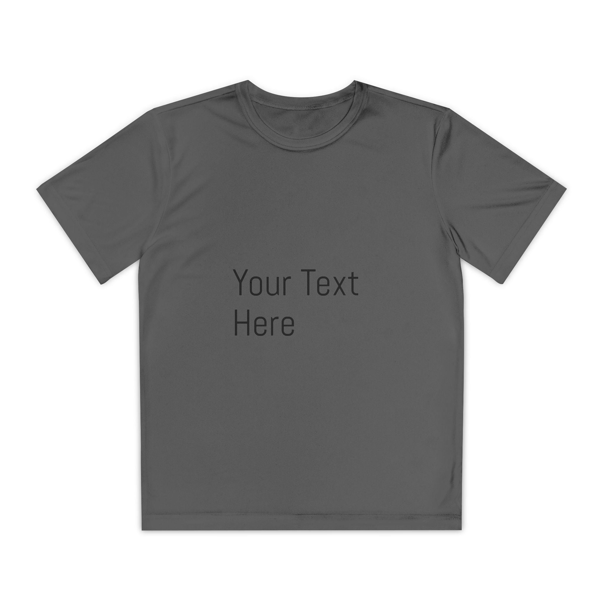 Personalized Youth Competitor Tee, Custom Sports Shirt, Kids Activewear, Birthday Gift, Team Uniform