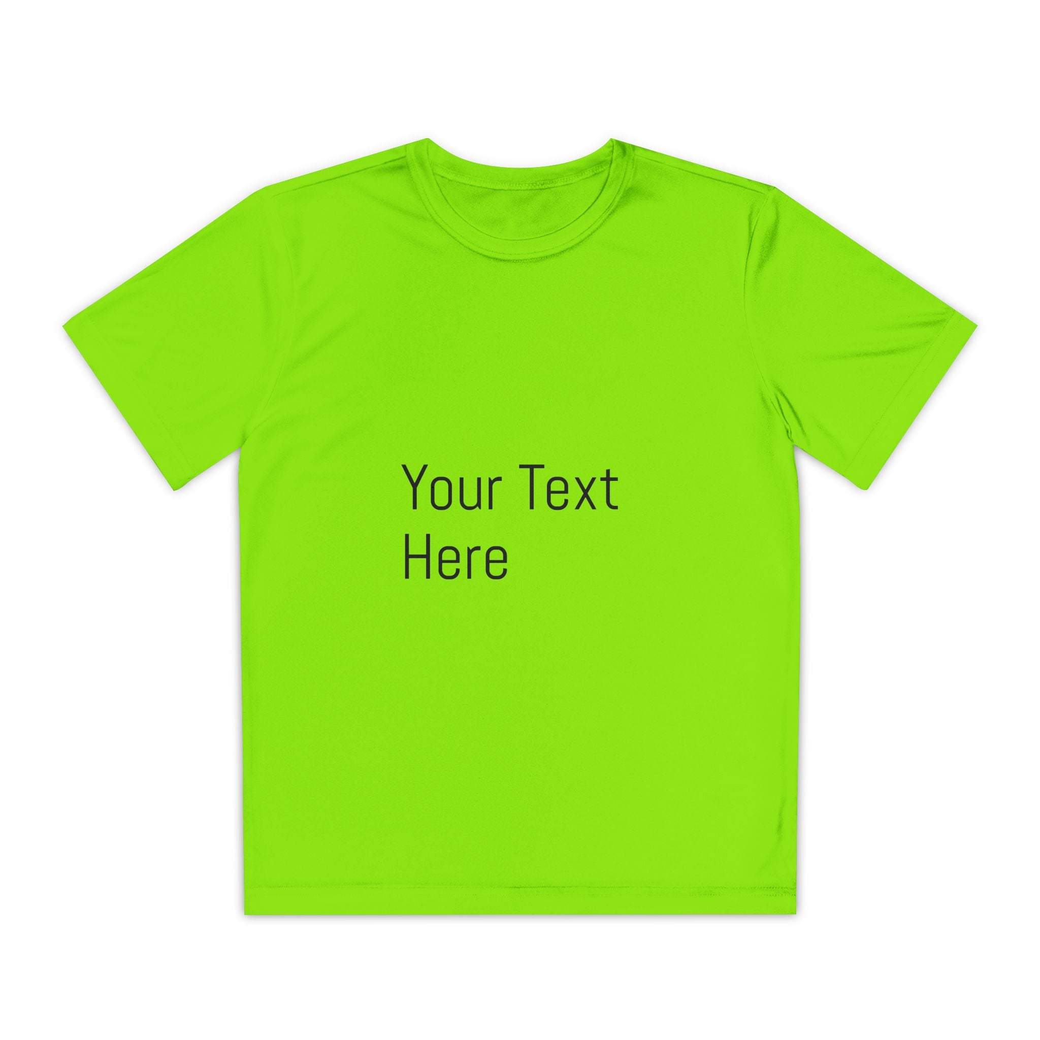 Personalized Youth Competitor Tee, Custom Sports Shirt, Kids Activewear, Birthday Gift, Team Uniform