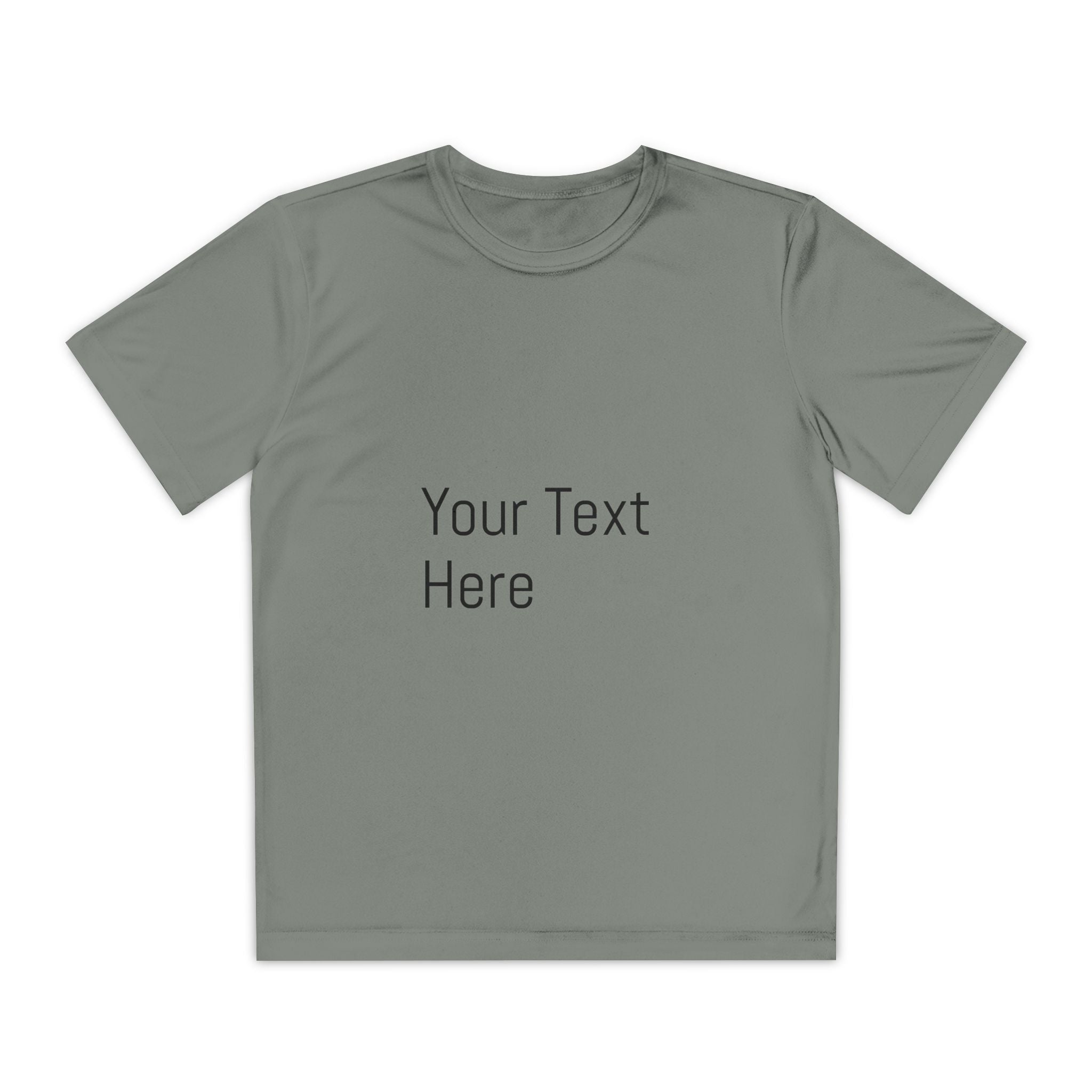 Personalized Youth Competitor Tee, Custom Sports Shirt, Kids Activewear, Birthday Gift, Team Uniform