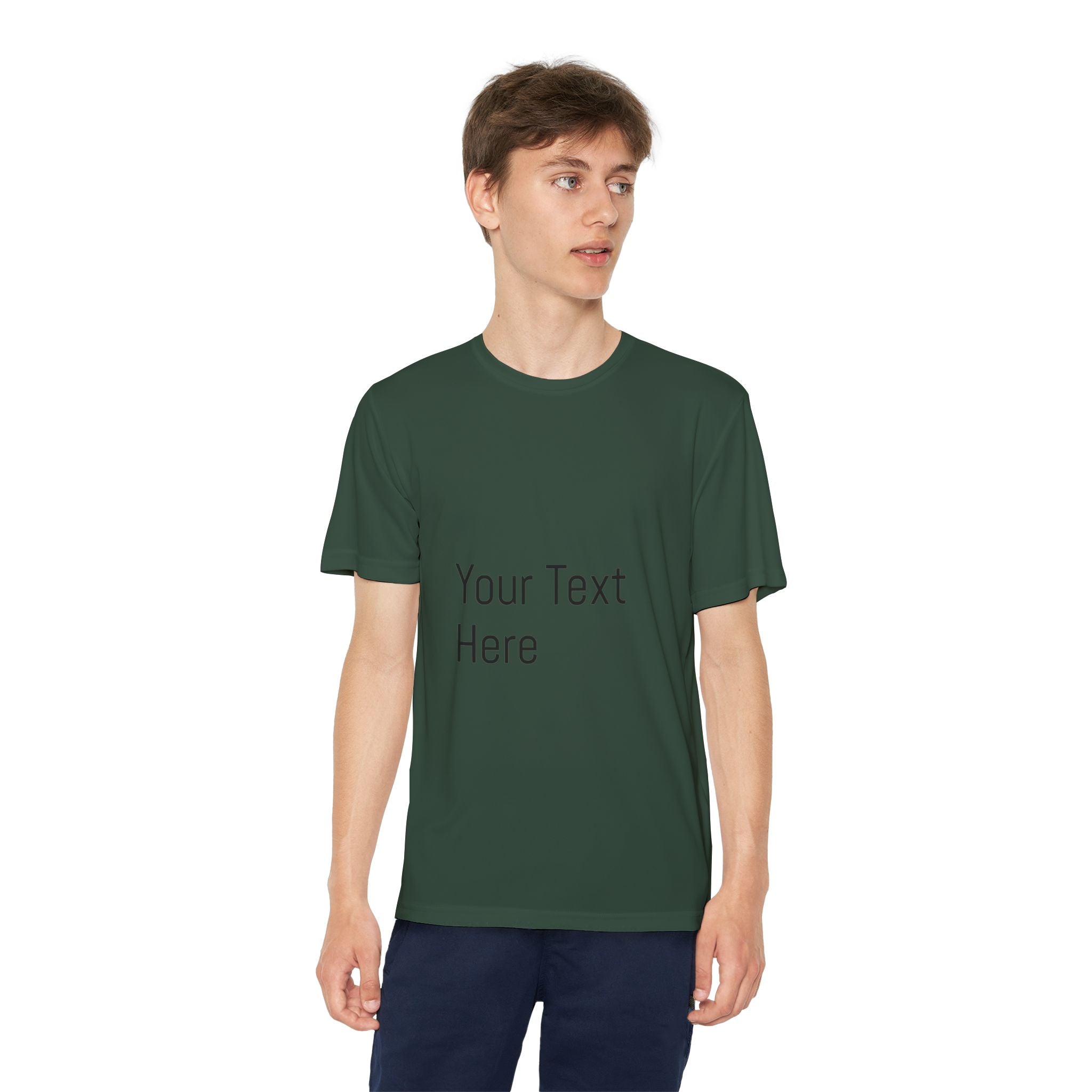 Personalized Youth Competitor Tee, Custom Sports Shirt, Kids Activewear, Birthday Gift, Team Uniform