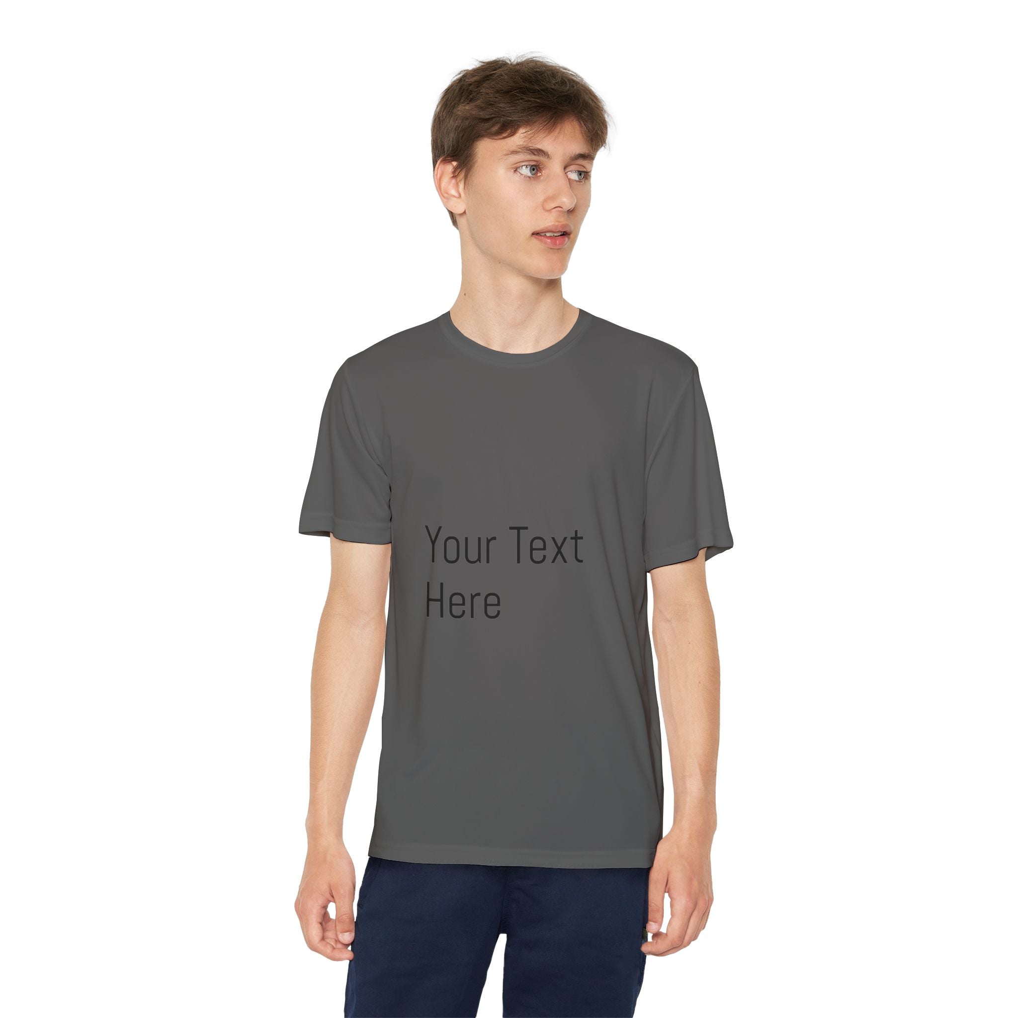 Personalized Youth Competitor Tee, Custom Sports Shirt, Kids Activewear, Birthday Gift, Team Uniform
