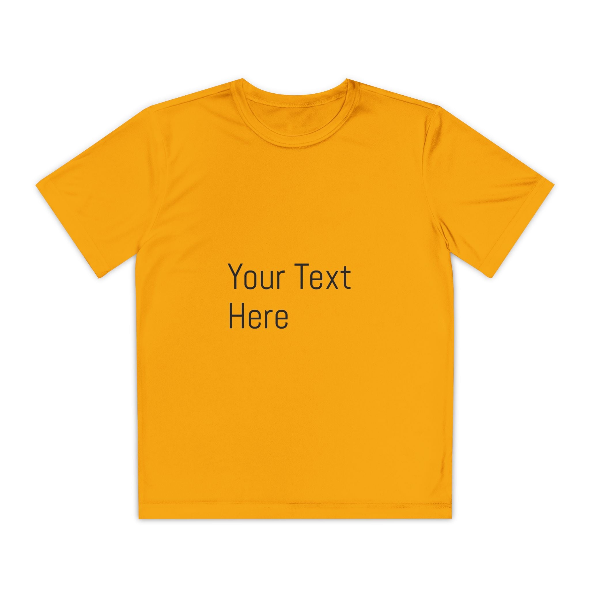 Personalized Youth Competitor Tee, Custom Sports Shirt, Kids Activewear, Birthday Gift, Team Uniform