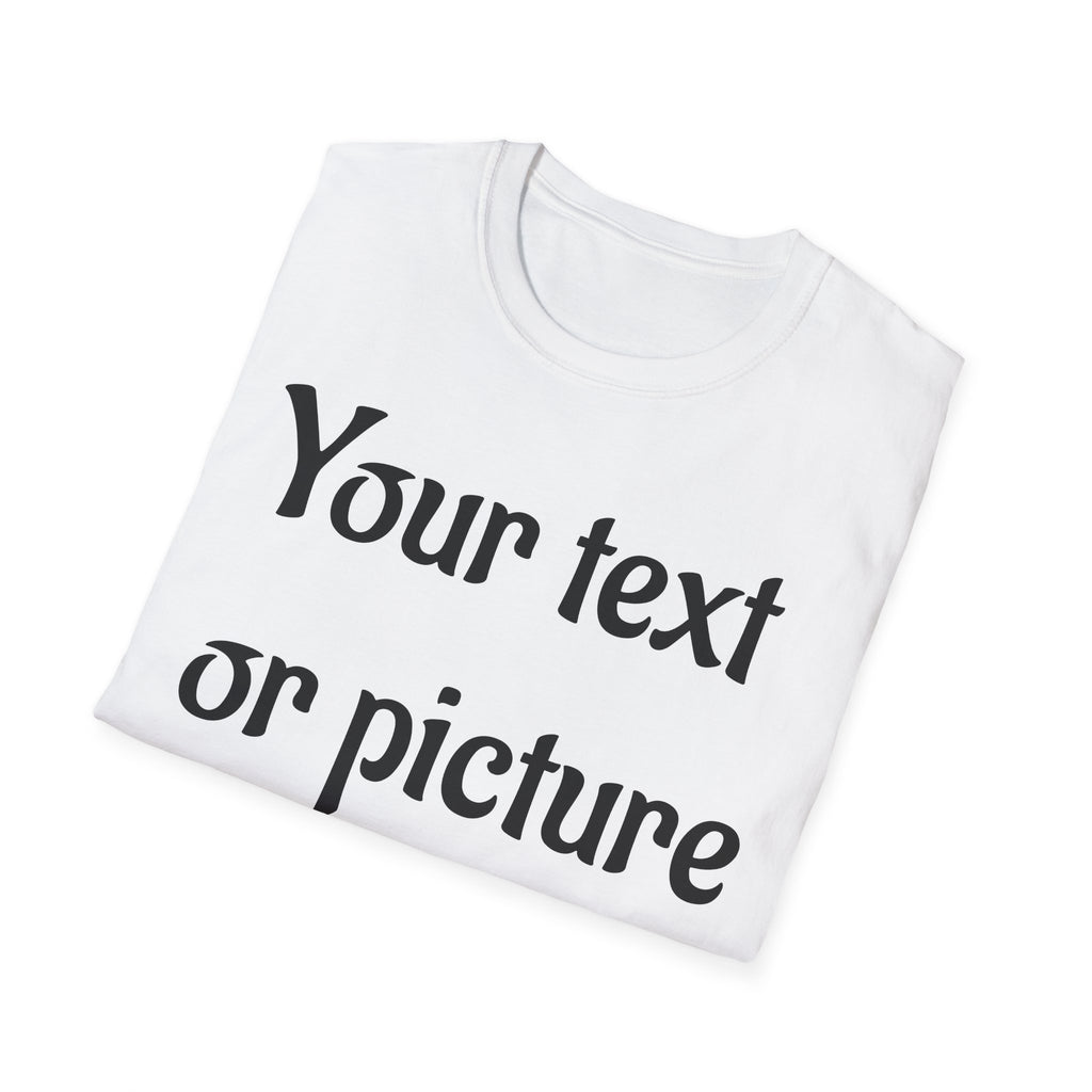 Customizable Unisex Softstyle T-Shirt | Personalized Gift, Funny Tee, Family Reunion, Birthday Present, Casual Wear