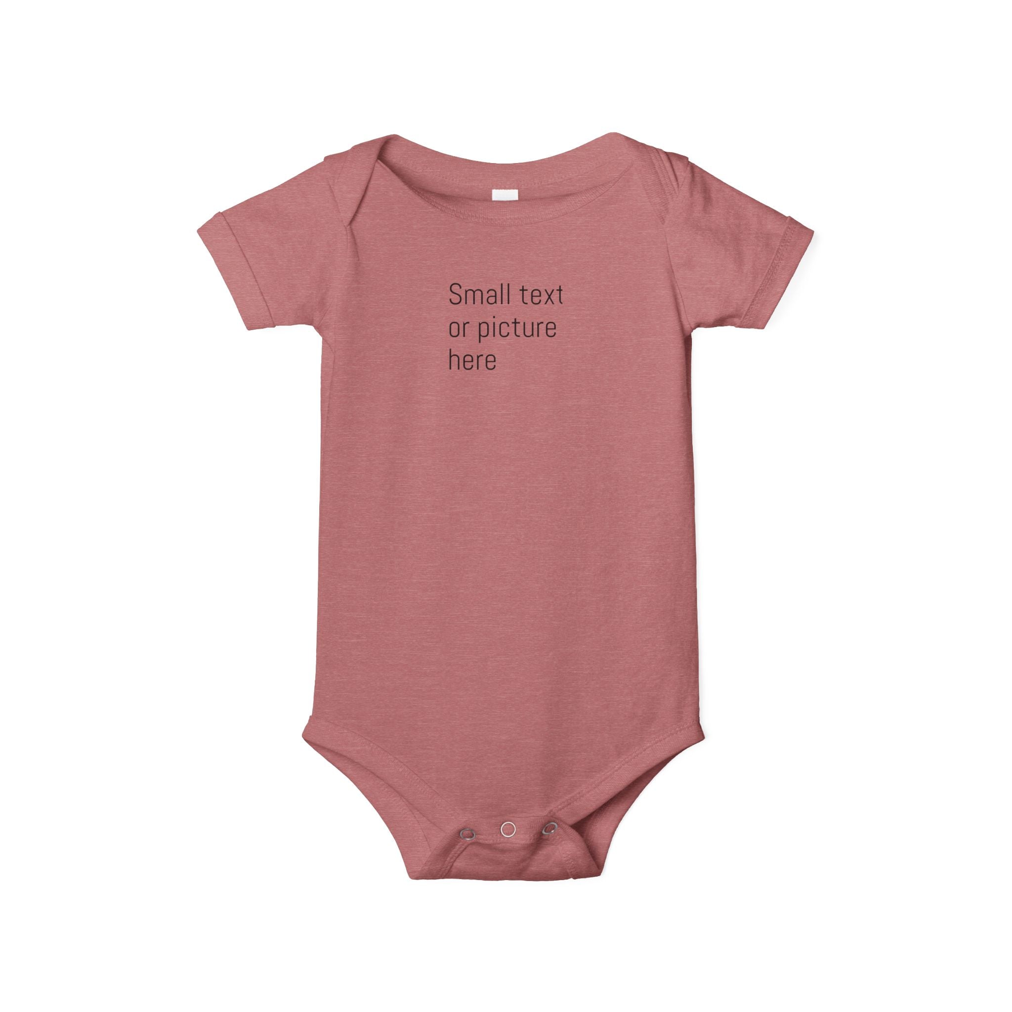 Customizable Infant Jersey One Piece, Baby Shower Gift, Cute Baby Outfit, Personalized Onesie, Newborn Clothing, Special Occasion Apparel